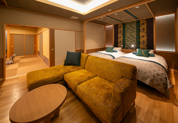 Ao - Special room with semi open-air bath and terrace